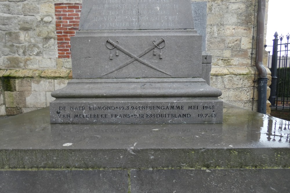 Oorlogsmonument Ressegem #2