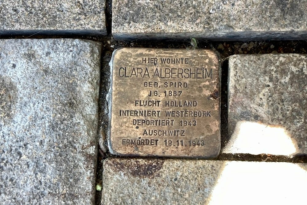 Stumbling Stone Hohe Straße 76