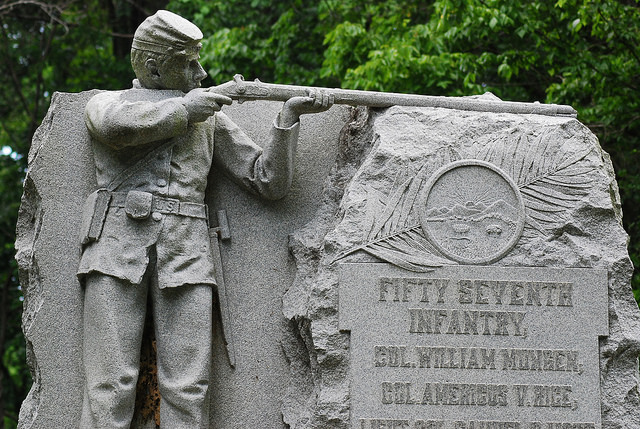 57th Ohio Infantry Monument #1