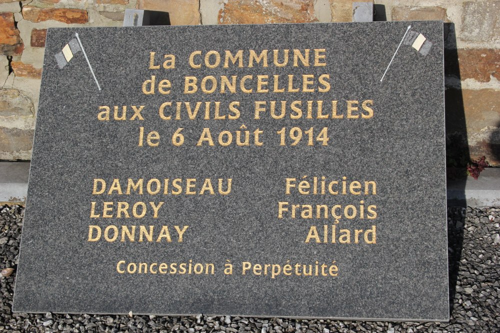 Gedenkteken Begraafplaats Boncelles #2