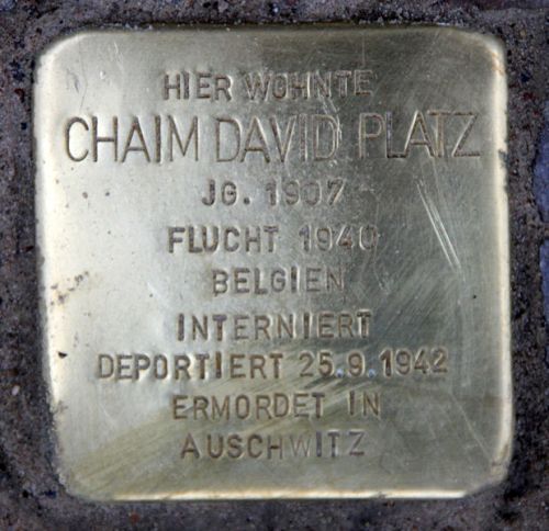 Stolpersteine Reichsstrae 9 #3