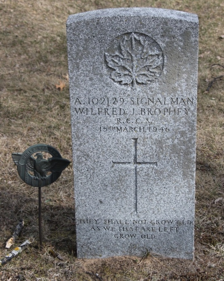 Commonwealth War Grave Greenwood Cemetery