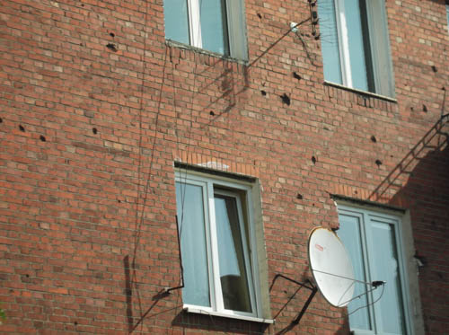 Bullet Impacts Aleja Gen.Józefa Hallera (Wroclaw) #2