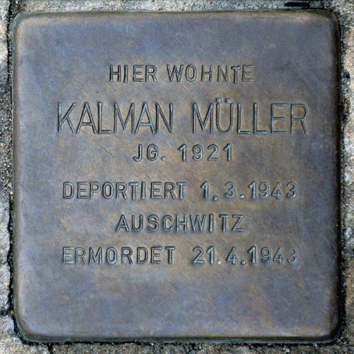 Stolpersteine Kleine Alexanderstraße 13 #3