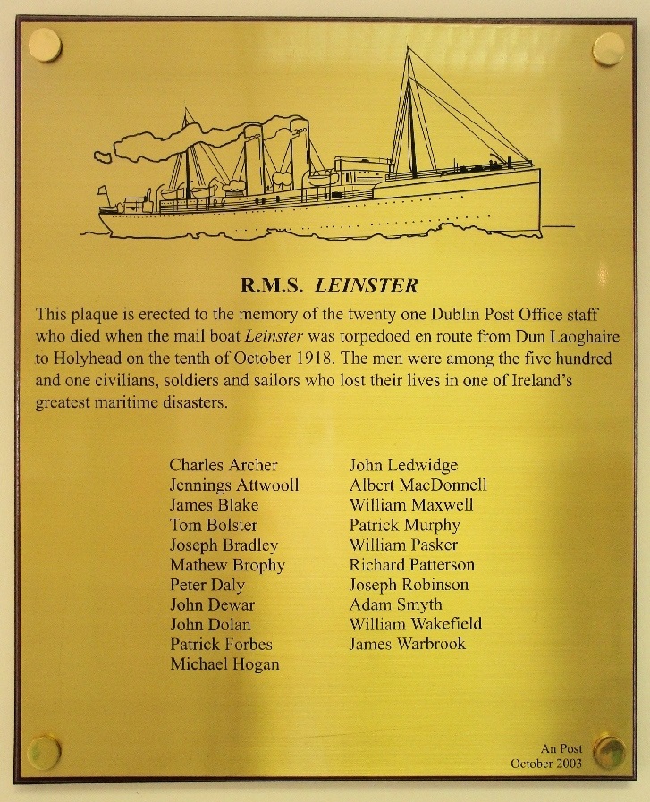 Monument R.M.S. Leinster #1