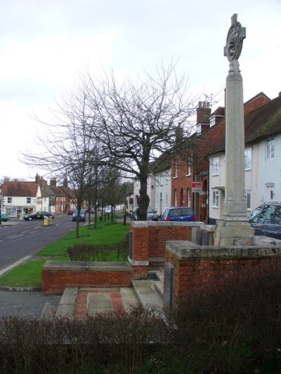 Oorlogsmonument Odiham #1