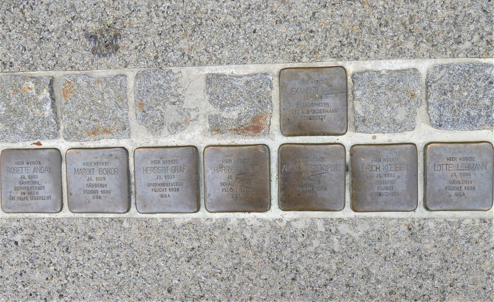 Stolpersteine Max-Reinhardt Platz #3