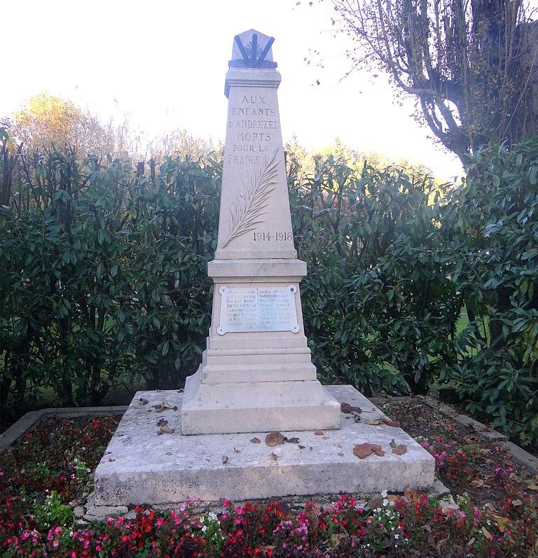 Oorlogsmonument Andrezel