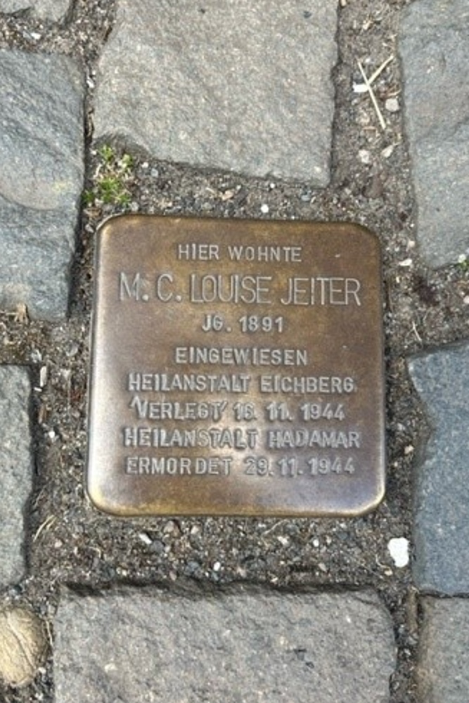 Stolperstein Oberstrae 5