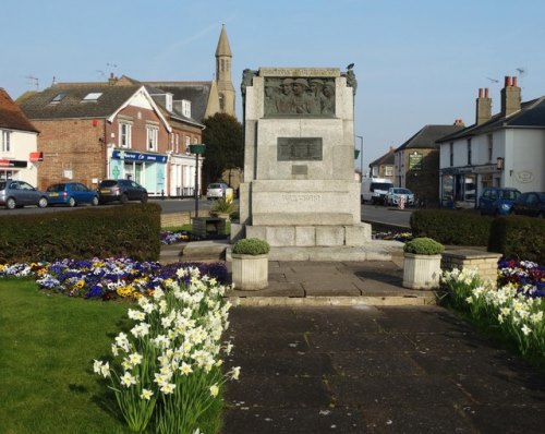 Oorlogsmonument Brightlingsea #1