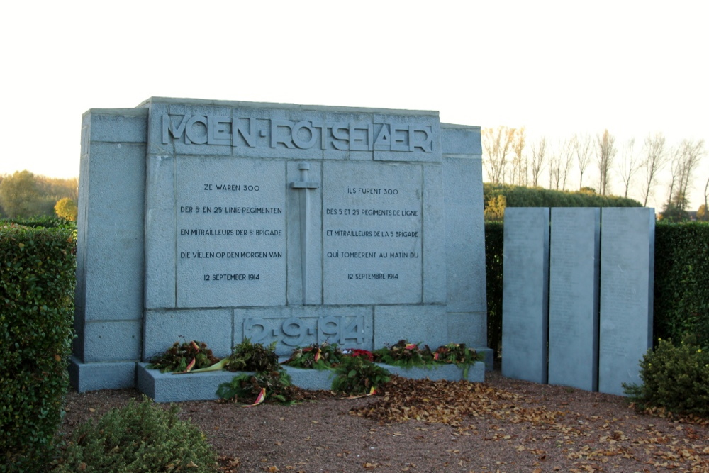 Oorlogsmonument Slag bij de Molen Rotselaar #1