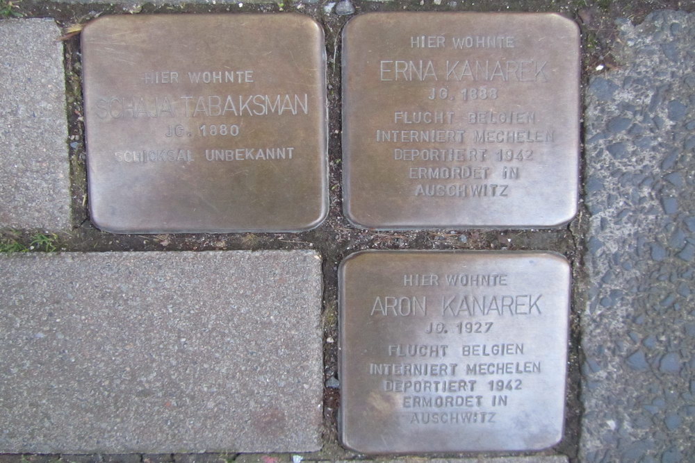 Stolpersteine Kleiner Griechenmarkt 31 #1