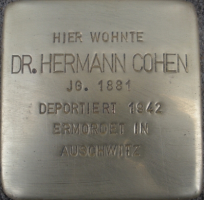 Stolpersteine Prentzelstrae 4 #2