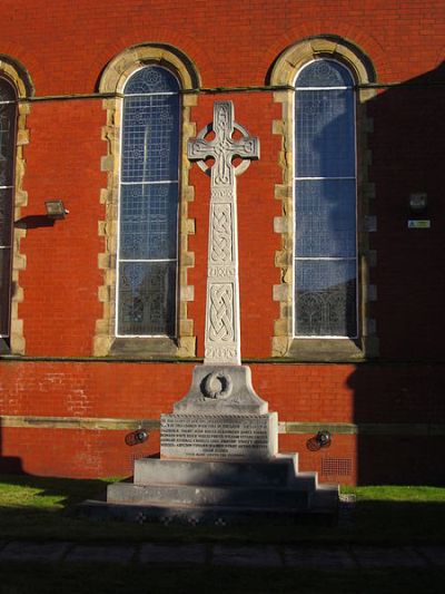 War Memorial The Community Church #1