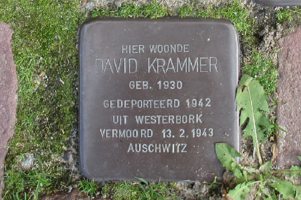 Stolpersteine Aleida Kramerstraat 18 #4