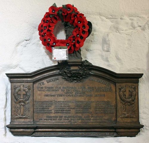 War Memorial St Olave Church