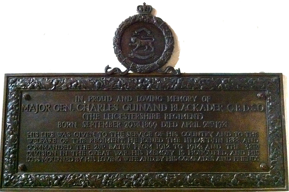 Memorials Leicester Cathedral