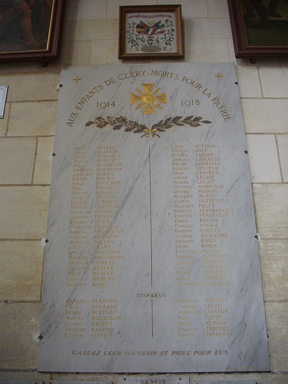 World War I Memorial Cléry