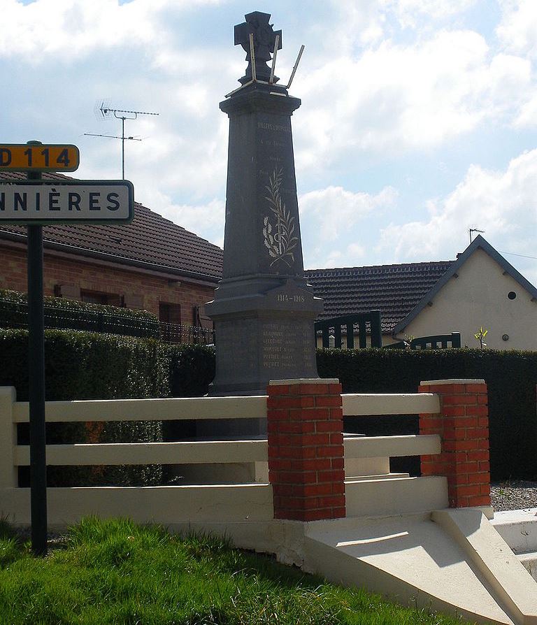 World War I Memorial Villers-l'Hpital #1