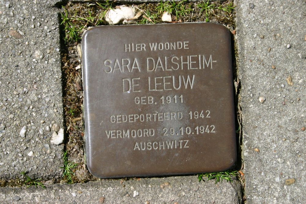 Stolpersteine Sluiskade 74 #4