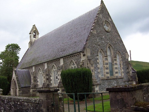 Oorlogsgraf van het Gemenebest Teviothead Parish Churchyard