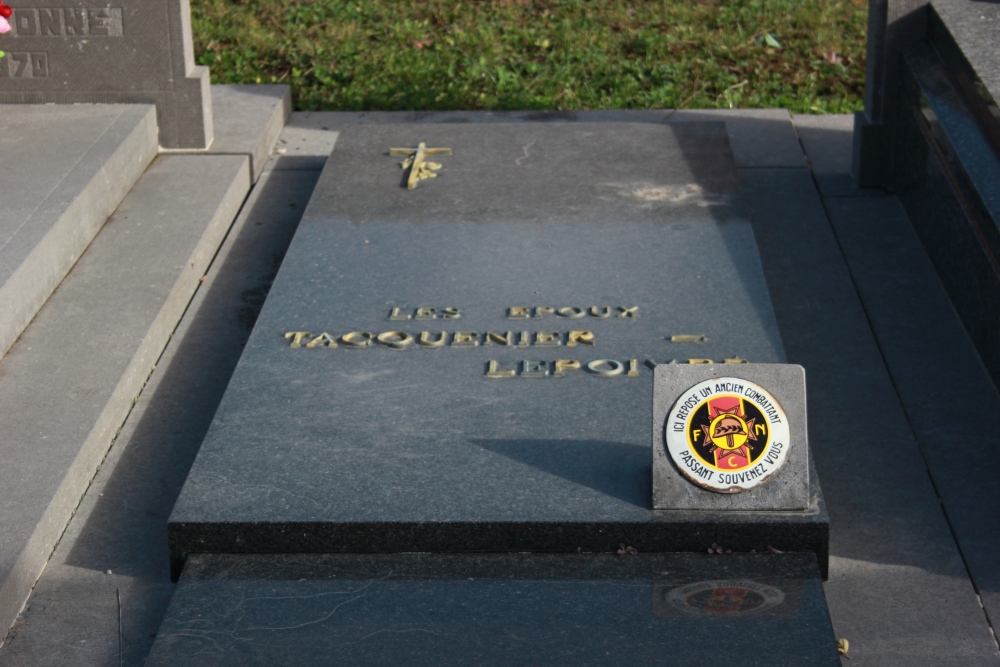 Belgische Graven Oudstrijders Lessines Nieuwe Begraafplaats #5