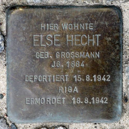 Stolperstein Motzstrae 82 #1