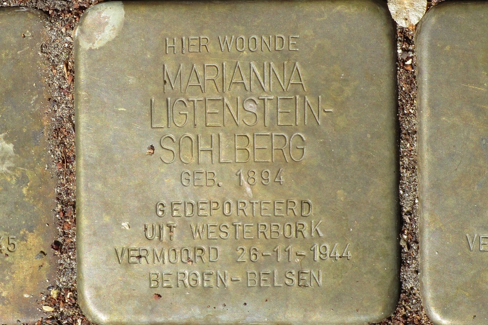 Stolpersteine Michelangelostraat 12 #3