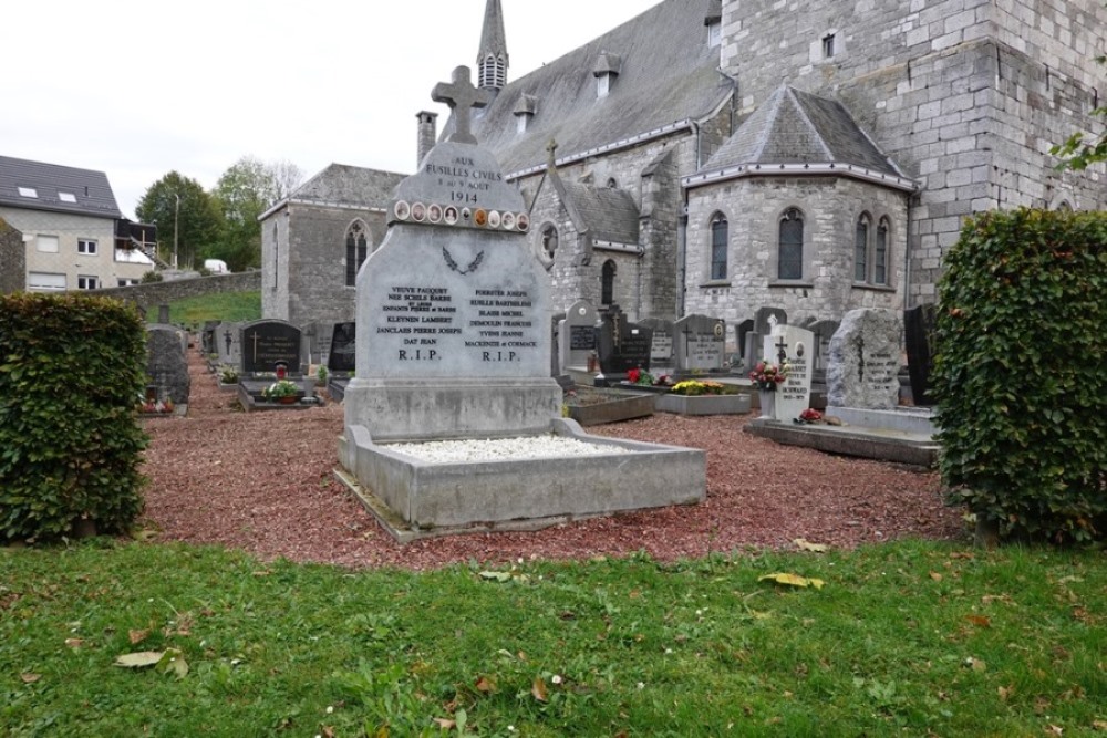 Belgian War Graves Executed Civilians Baelen