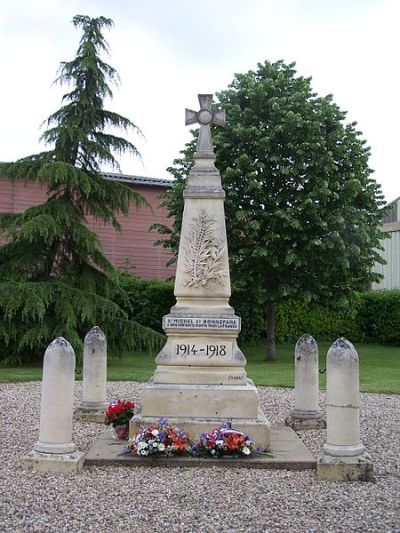 Oorlogsmonument Saint-Michel-de-Montaigne #1