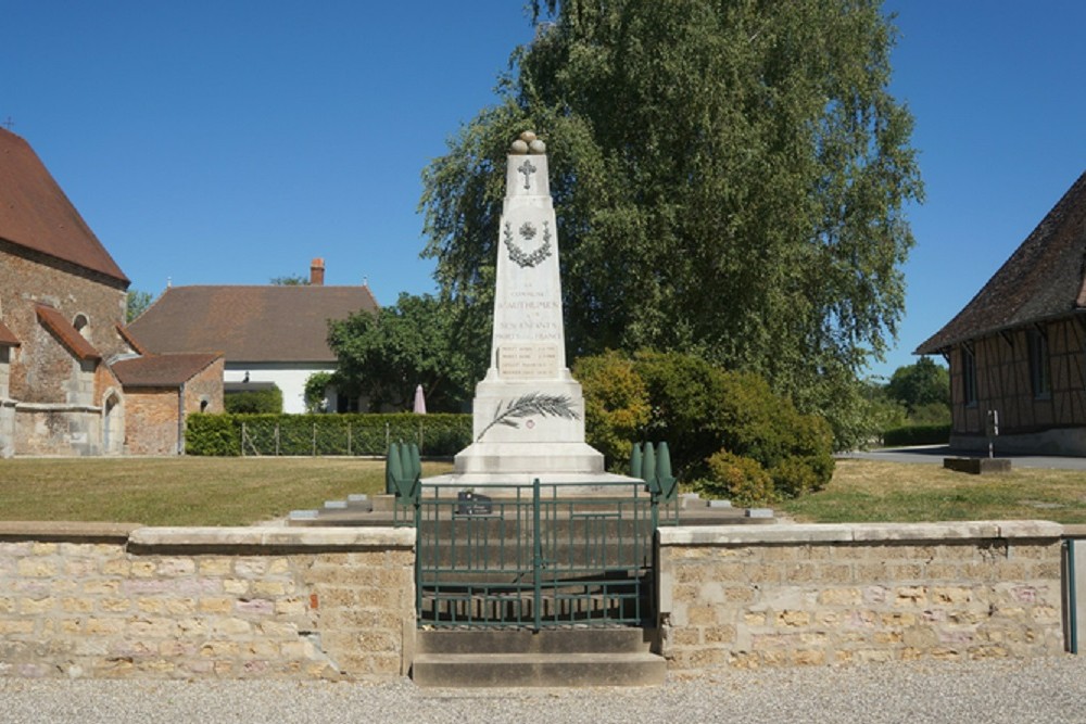 Oorlogsmonument Authumes #1