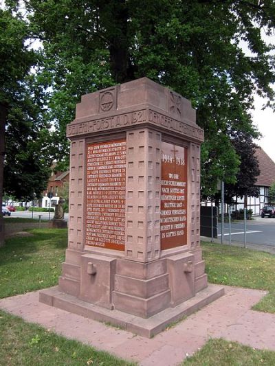 Oorlogsmonument Bevern