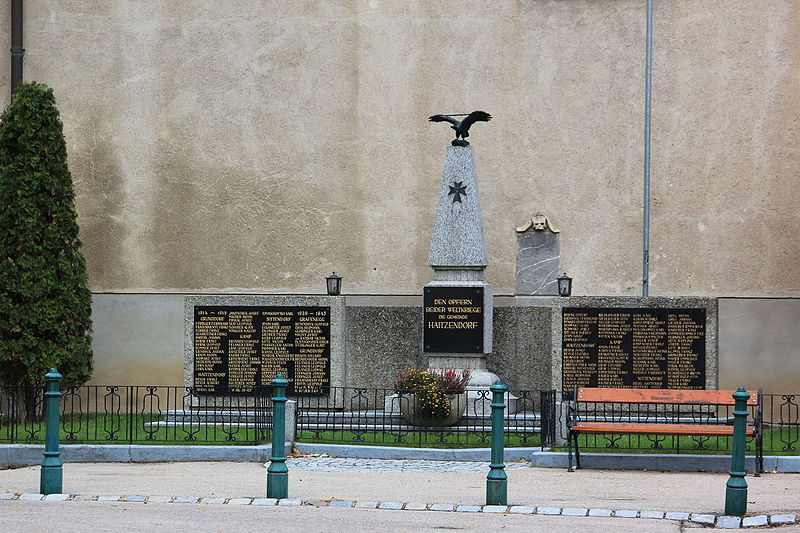 War Memorial Grunddorf, Haitzendorf, Kamp, Sittendorf and Grafenegg
