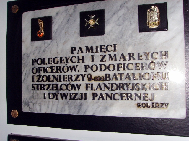 Plaques Polish Armed Forces St. Andrew Bobola Church London #4