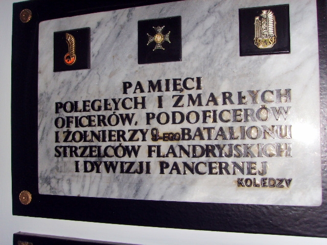 Plaques Polish Armed Forces St. Andrew Bobola Church London #4