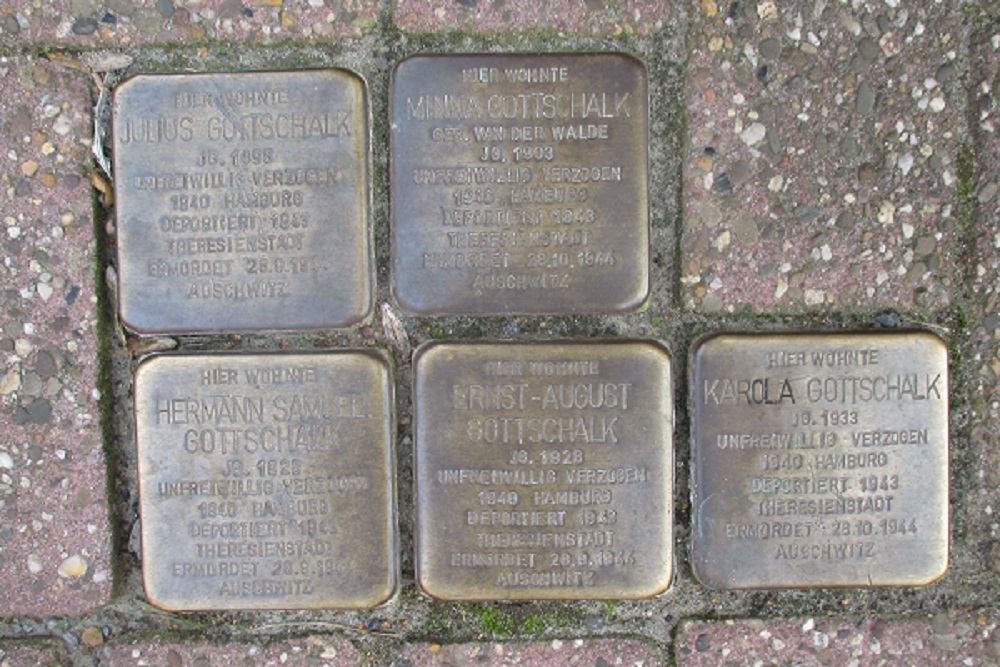 Stolpersteine Osterstrae 28 #1