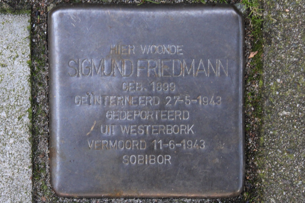 Stolperstein Commelinstraat 6 #1