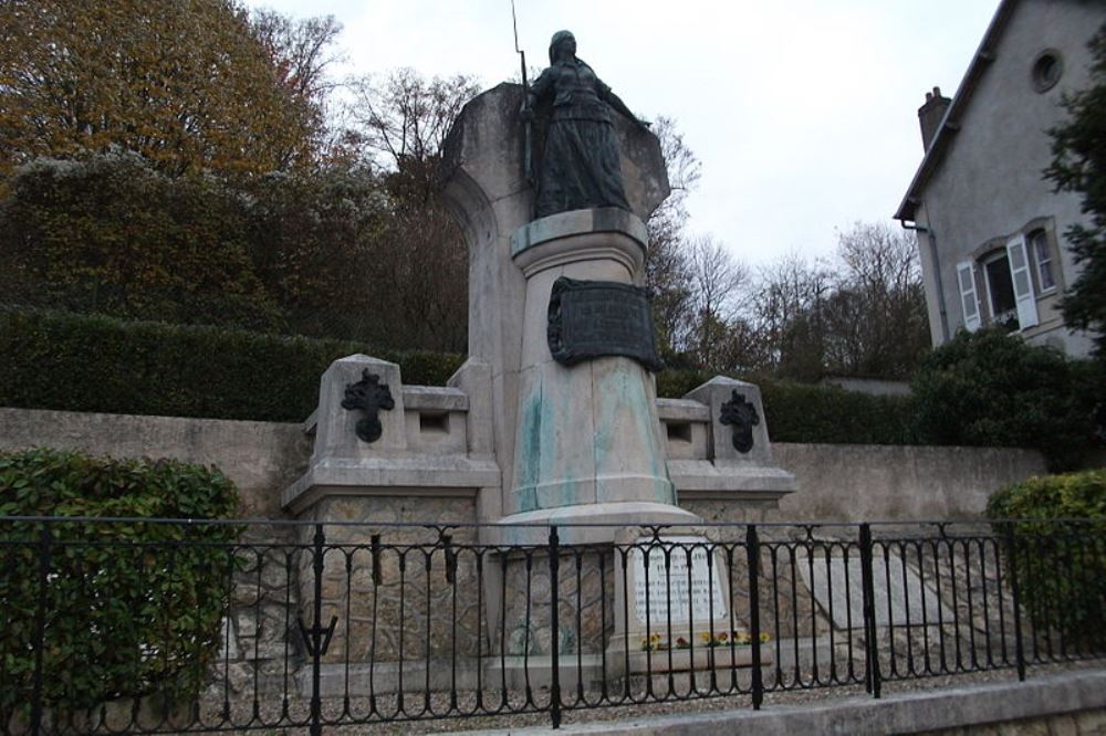 Monument Gevecht 22 Januari 1871 / Oorlogsmonument Fontenoy-sur-Moselle #1