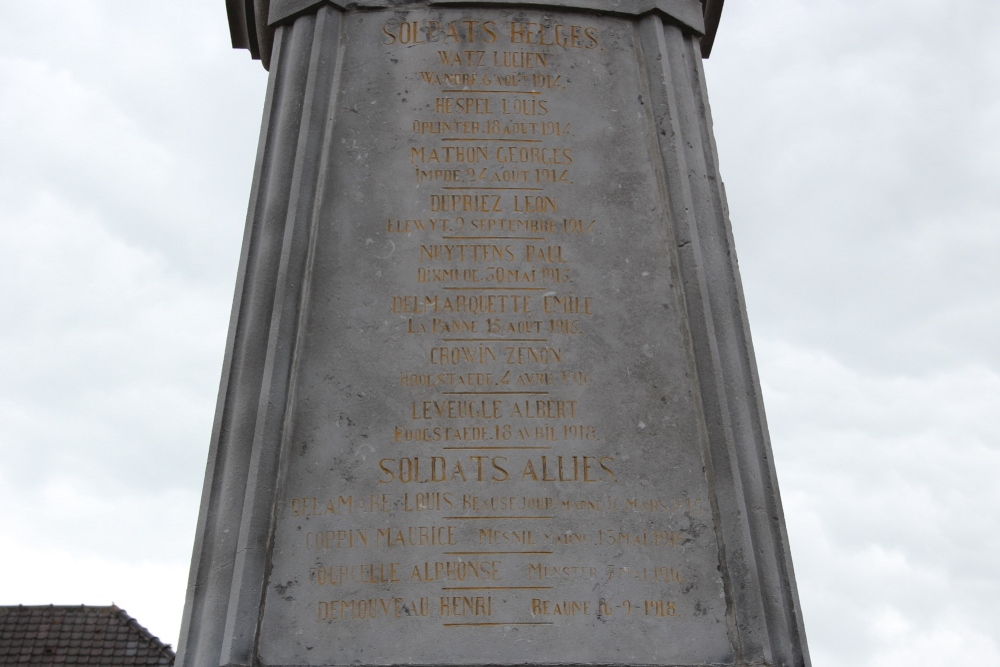 War Memorial Blandain #4