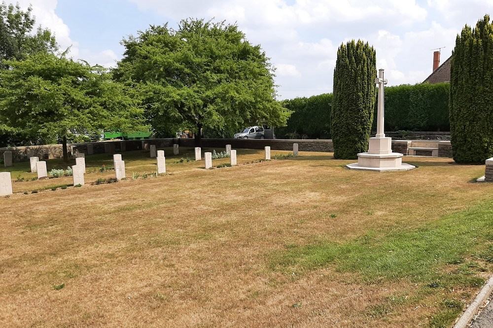 Commonwealth War Cemetery Euston Post #3
