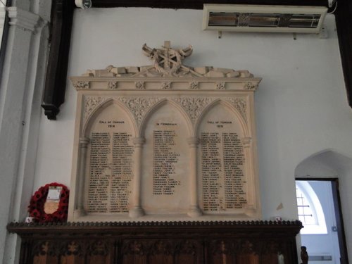 Oorlogsmonument St. Mary Church