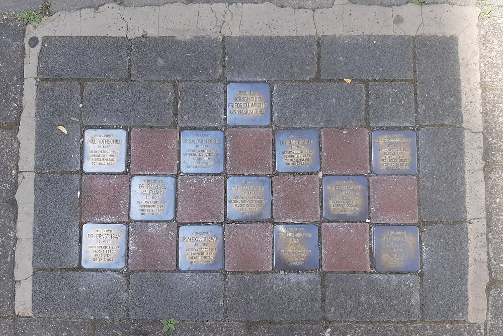 Stumbling Stones Jesuitenstraße 13 #2