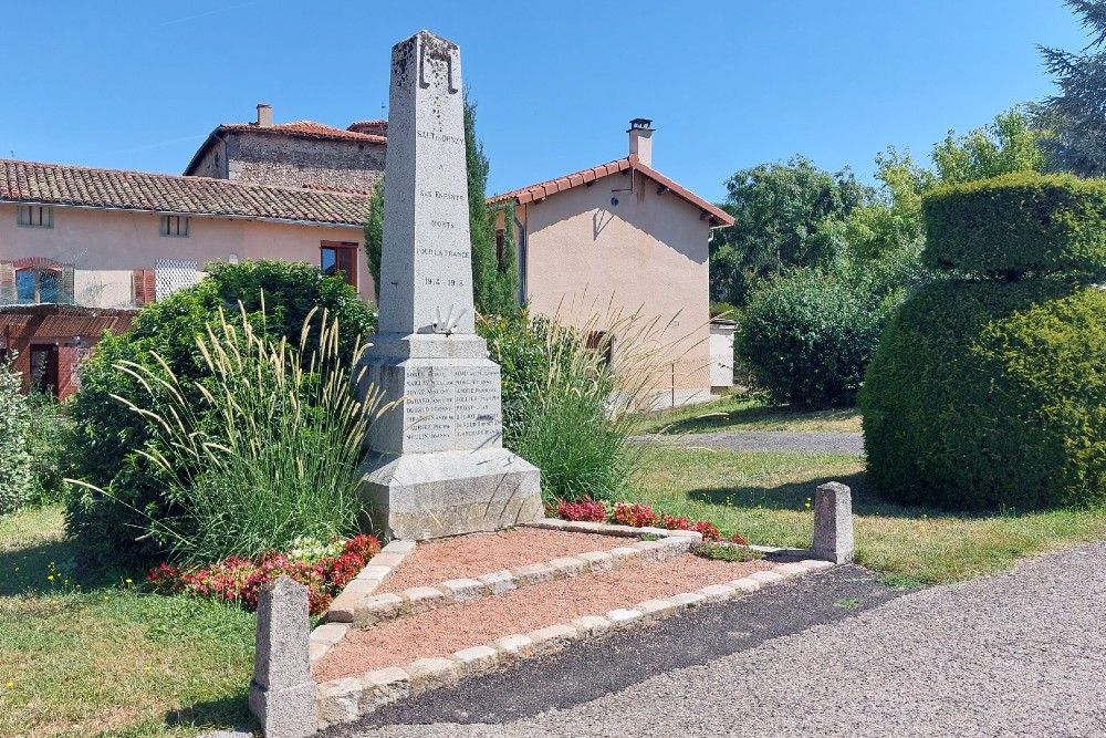 Oorlogsmonument Salt-en-Donzy #4