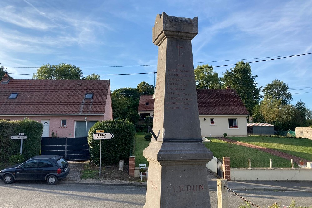 Oorlogsmonument Ercourt #4