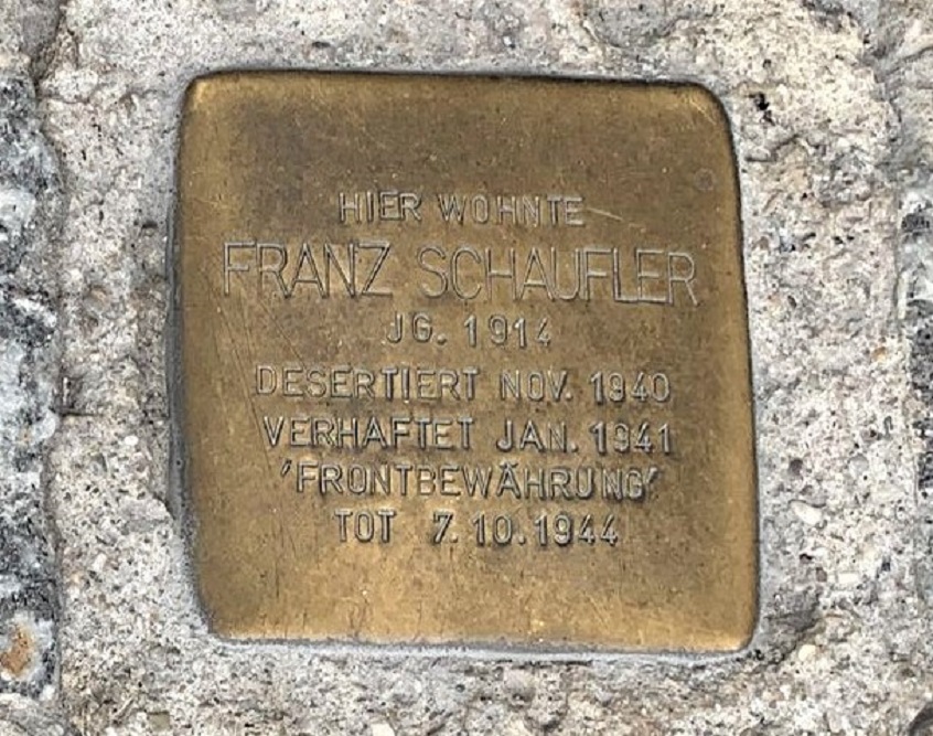 Stolpersteine Goldgasse 12 #3