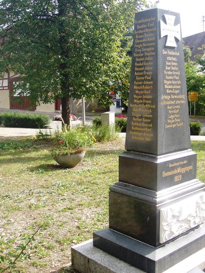 War Memorial Mggingen #3