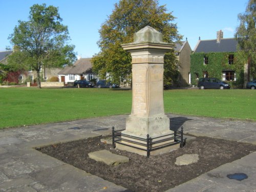 Oorlogsmonument Tudhoe Village