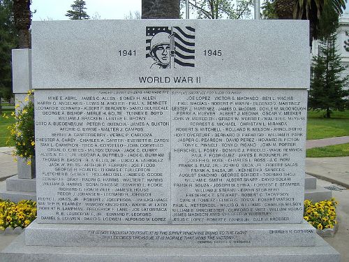 War Memorial Merced County #3