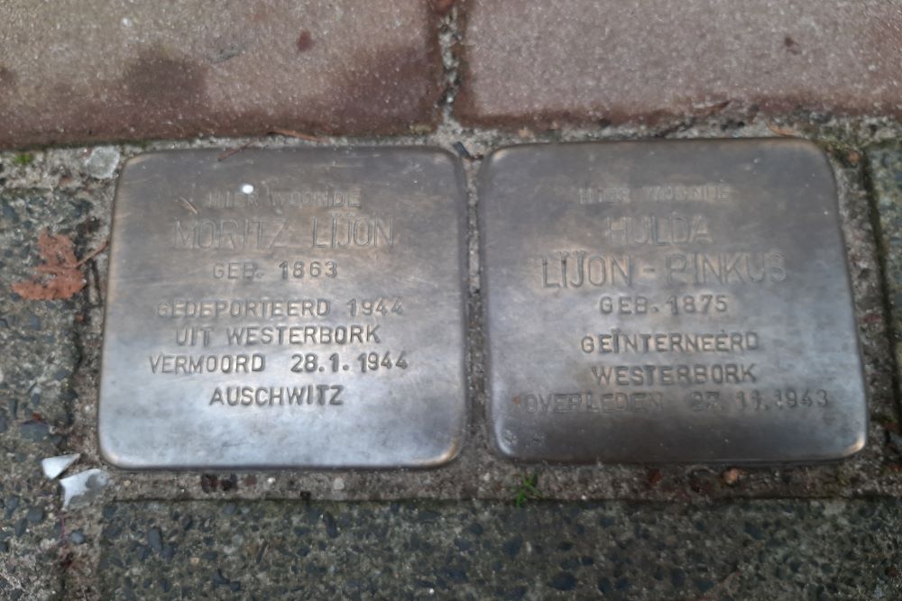 Stumbling Stones Jozef Israëlsstraat 16 #2