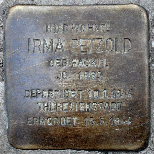 Stolpersteine Ackerstraße 83-84